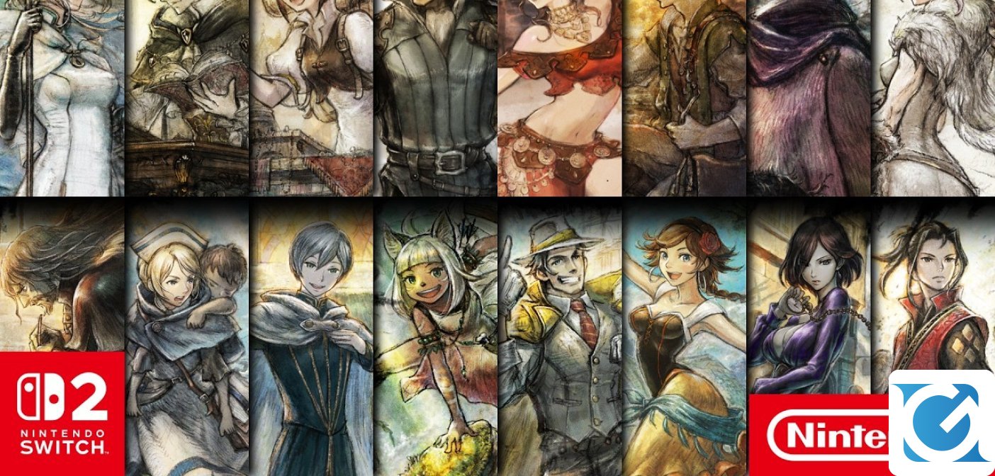 OCTOPATH TRAVELER e OCTOPATH TRAVELER II arriveranno su Switch 2