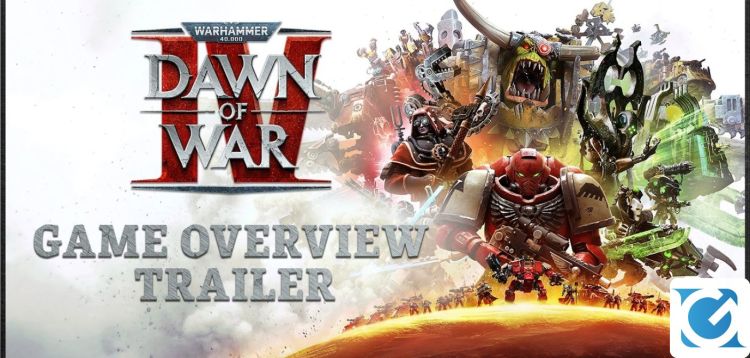Pubblicato il trailer di presentazione di Warhammer 40.000: Dawn of War IV Pubblicato il trailer di presentazione di Warhammer 40.000: Dawn of War IV